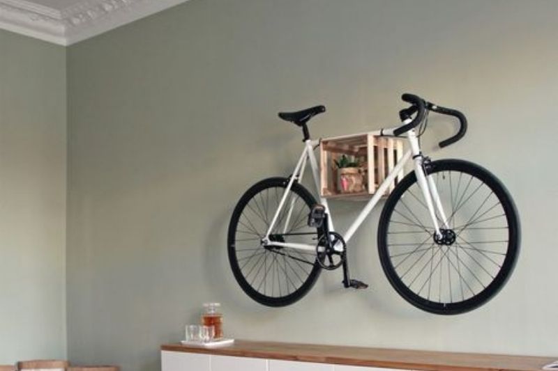 Suporte de parede para bicicleta